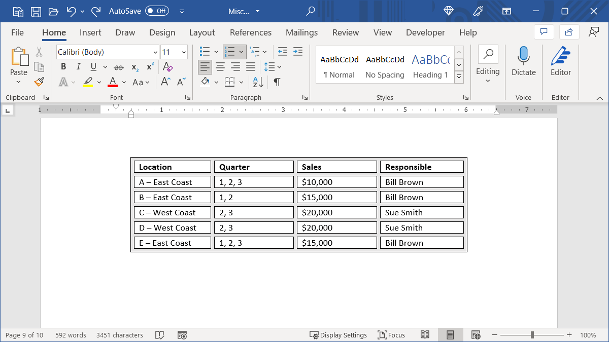 How To Adjust Table Spacing In Word