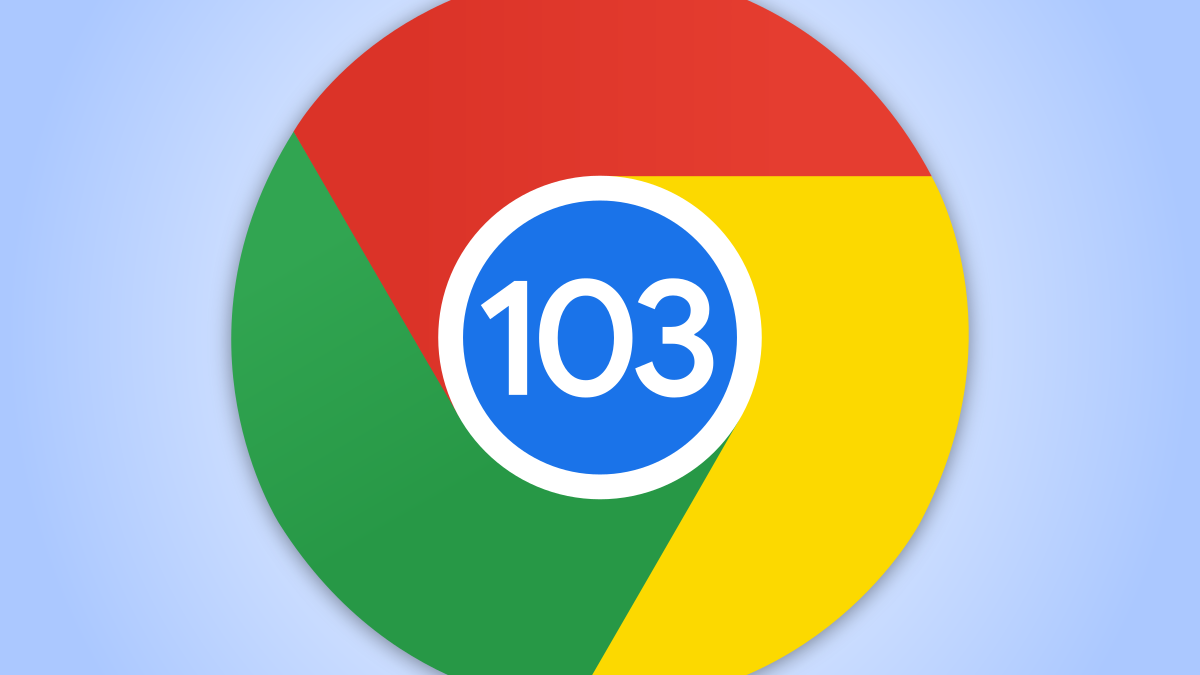 Chrome 103 logo.