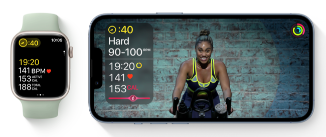 Apple Fitness+ Workout training