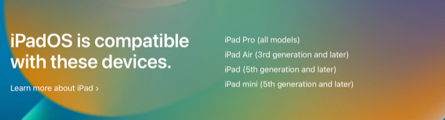 iOS 16 Device Compatibility