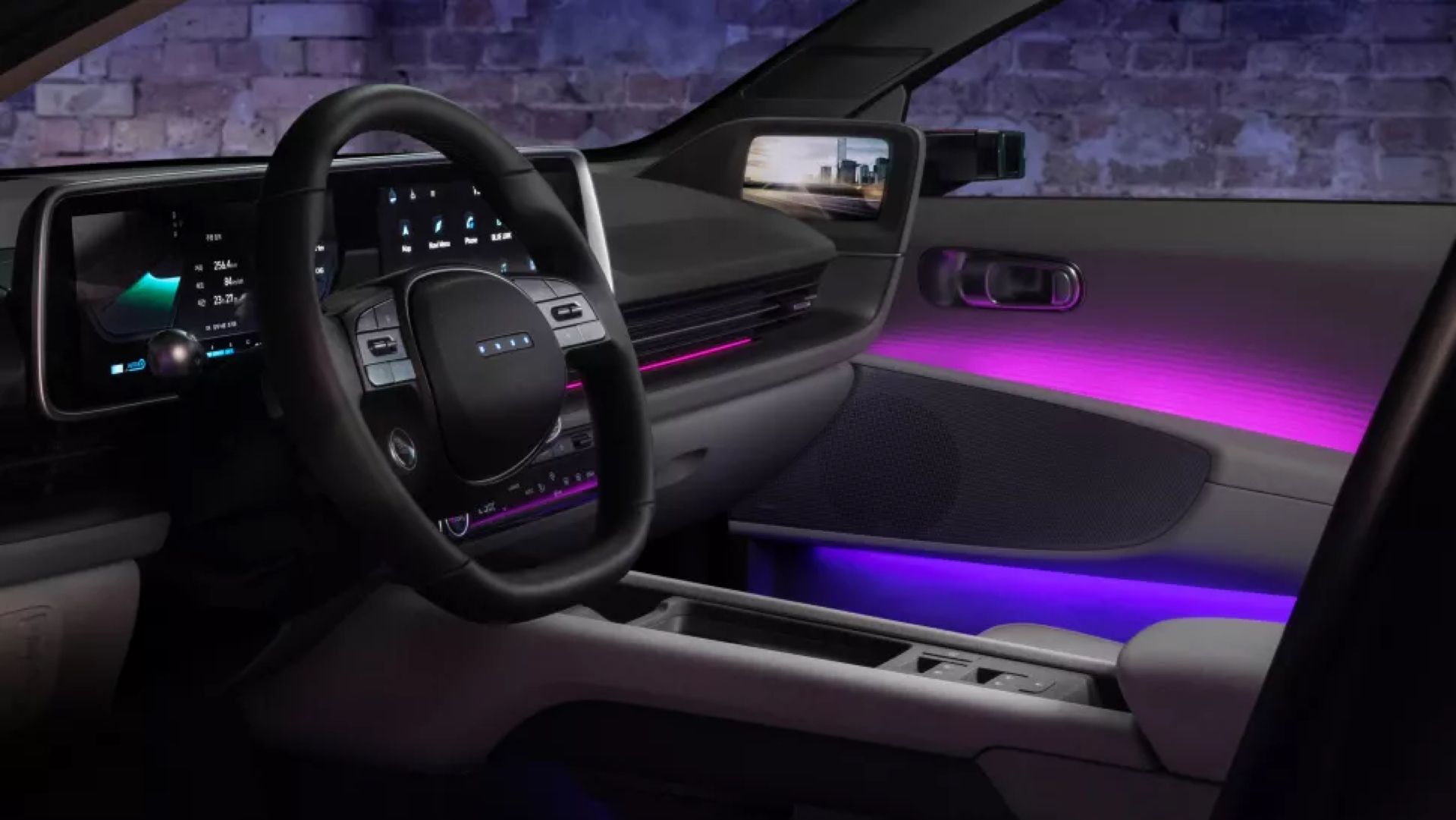Hyundai Ioniq 6 interior lights