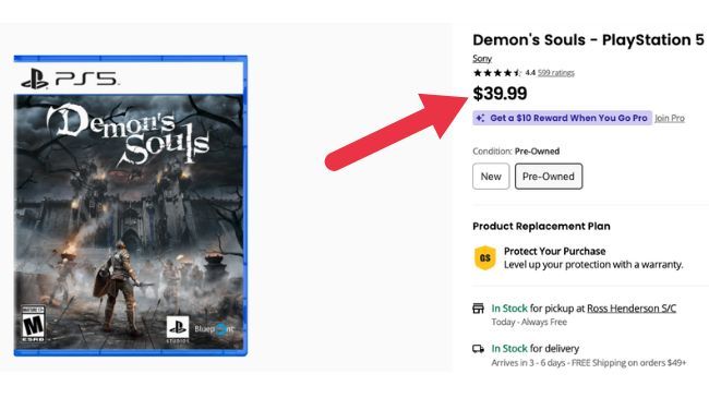 Demon's Souls Used Product Page GameStop