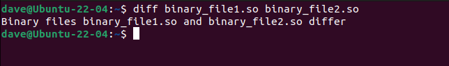 How To Compare Binary Files On Linux