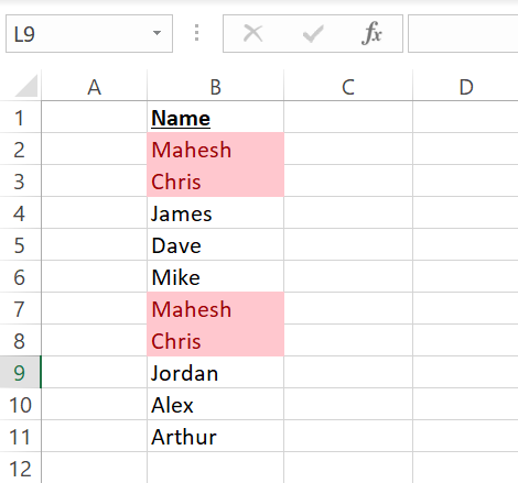 How to Highlight Duplicates in Microsoft Excel