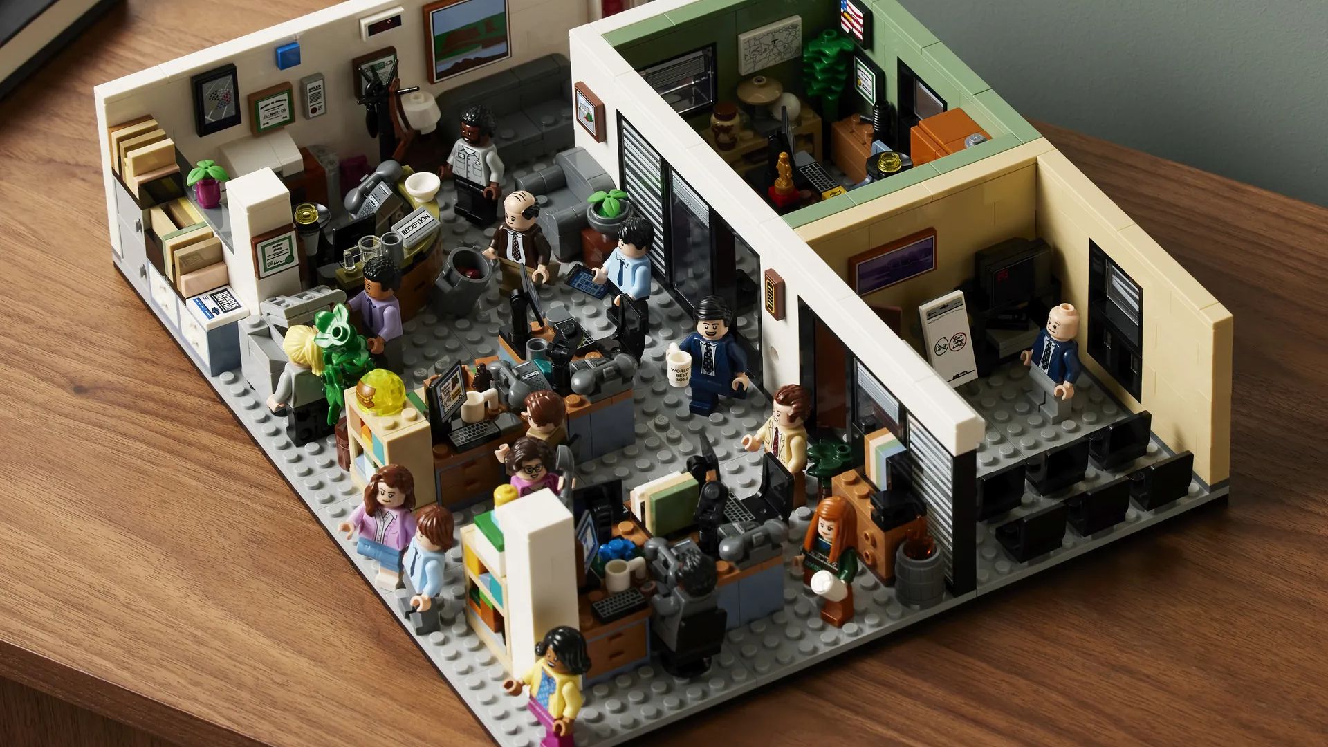 Dunder mifflin hot sale lego set