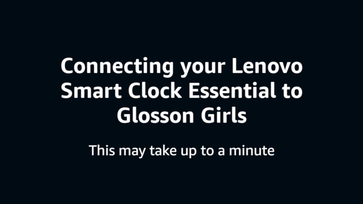 Smartphone Display For Lenovo Smart Clock Setup