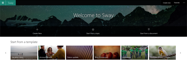 Ways to create a Sway