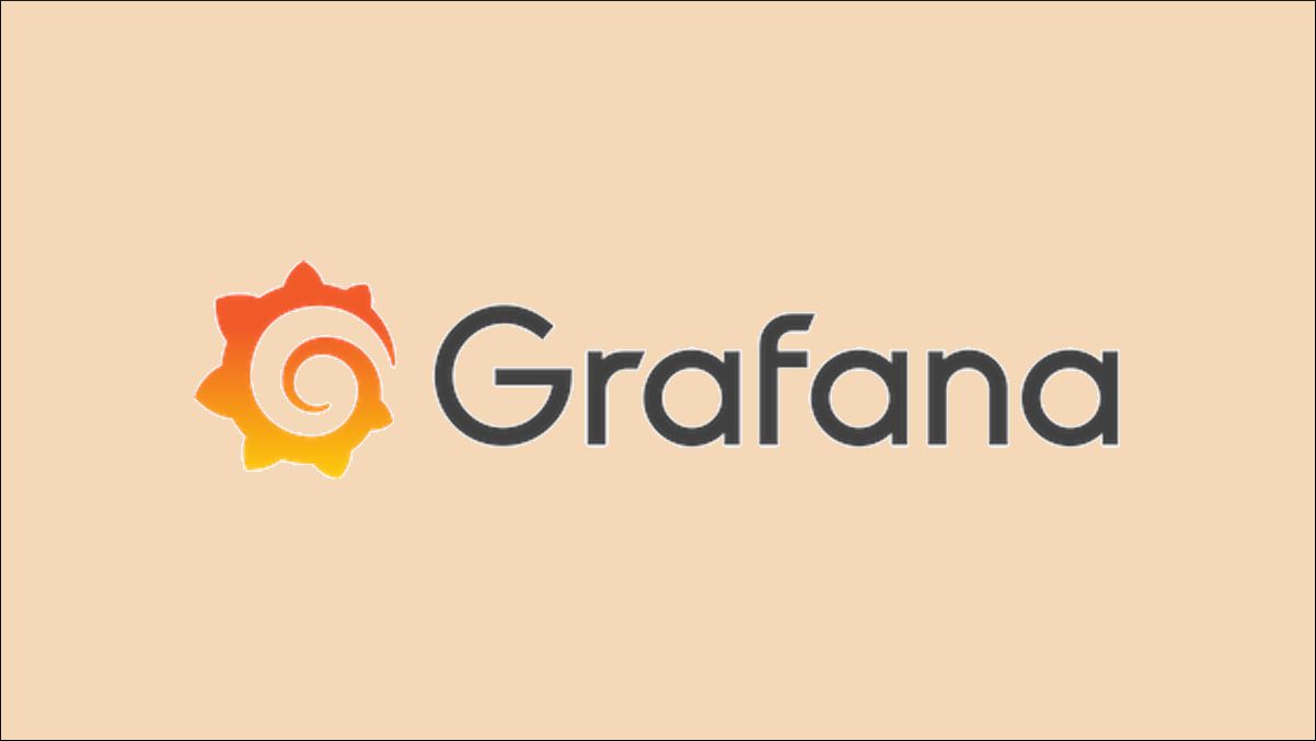 Graphic showing the Grafana logo