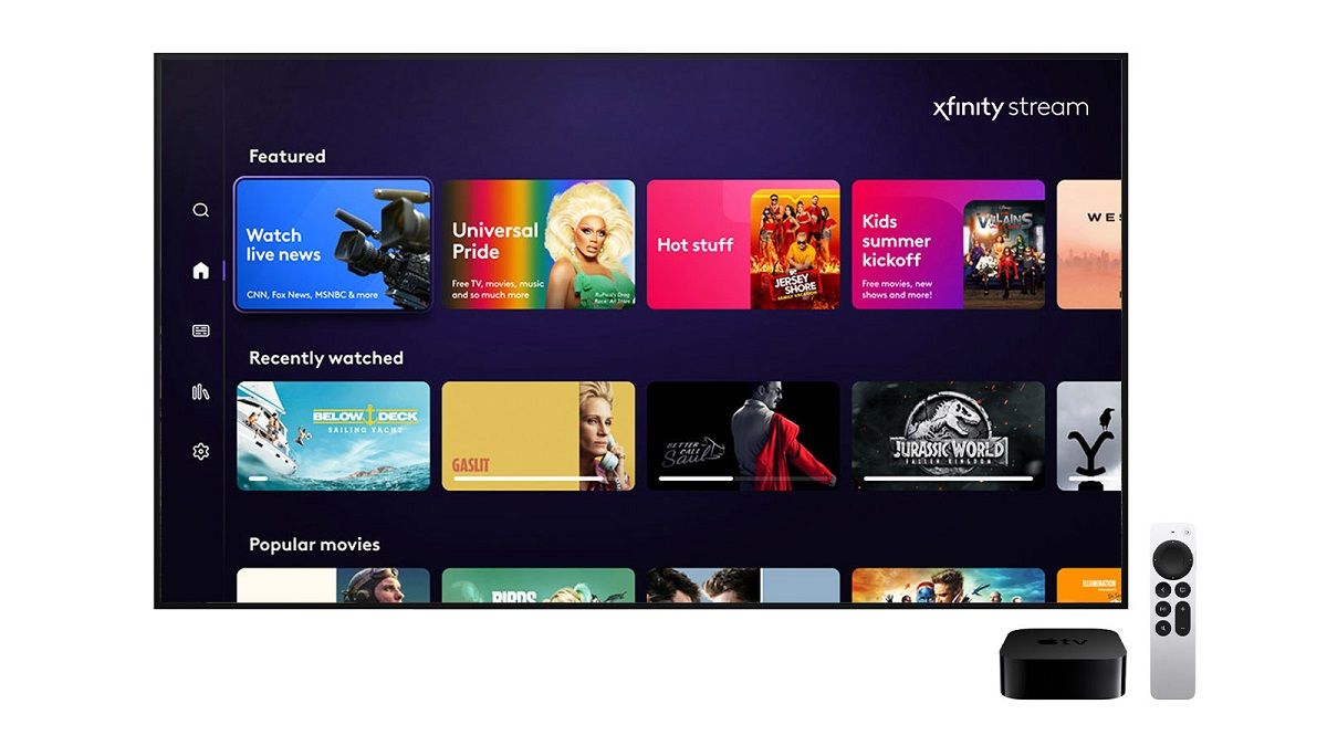 Xfinity on Apple TV