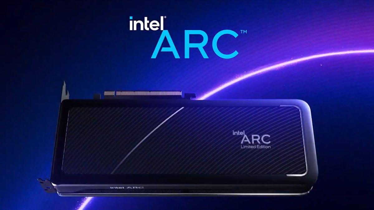 Intel ARC GPU.