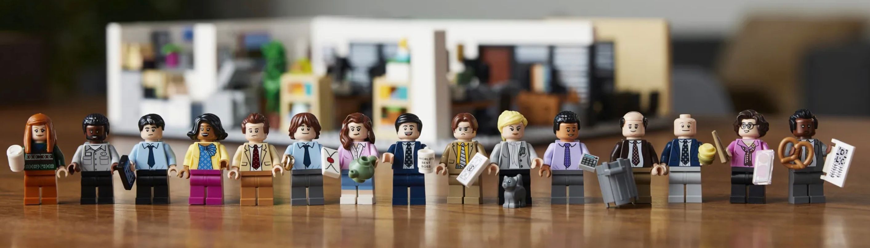 LEGO The Office all 15 characters