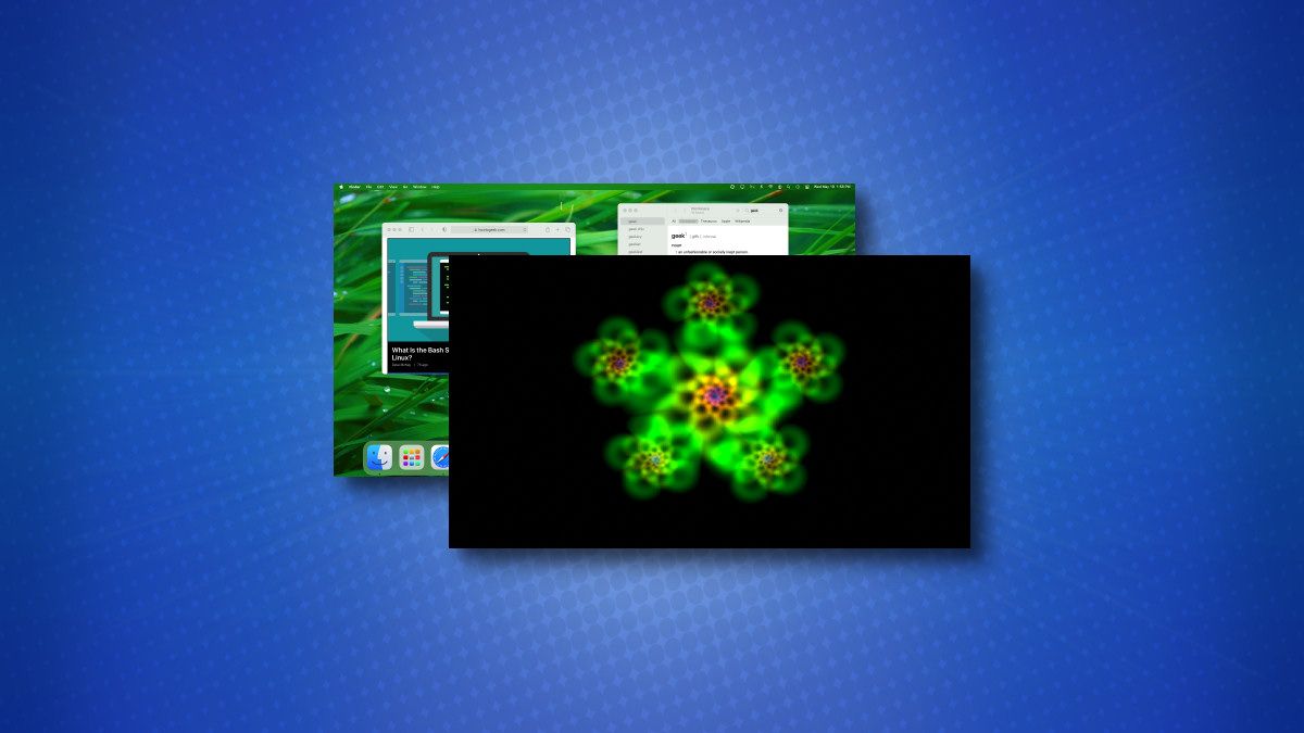 Mac Screensaver Example