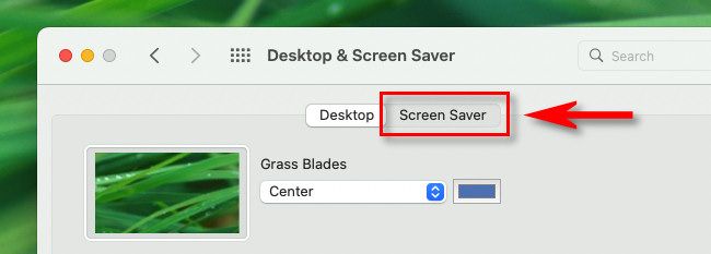 In Desktop & Screen Saver system preferences, click the 
