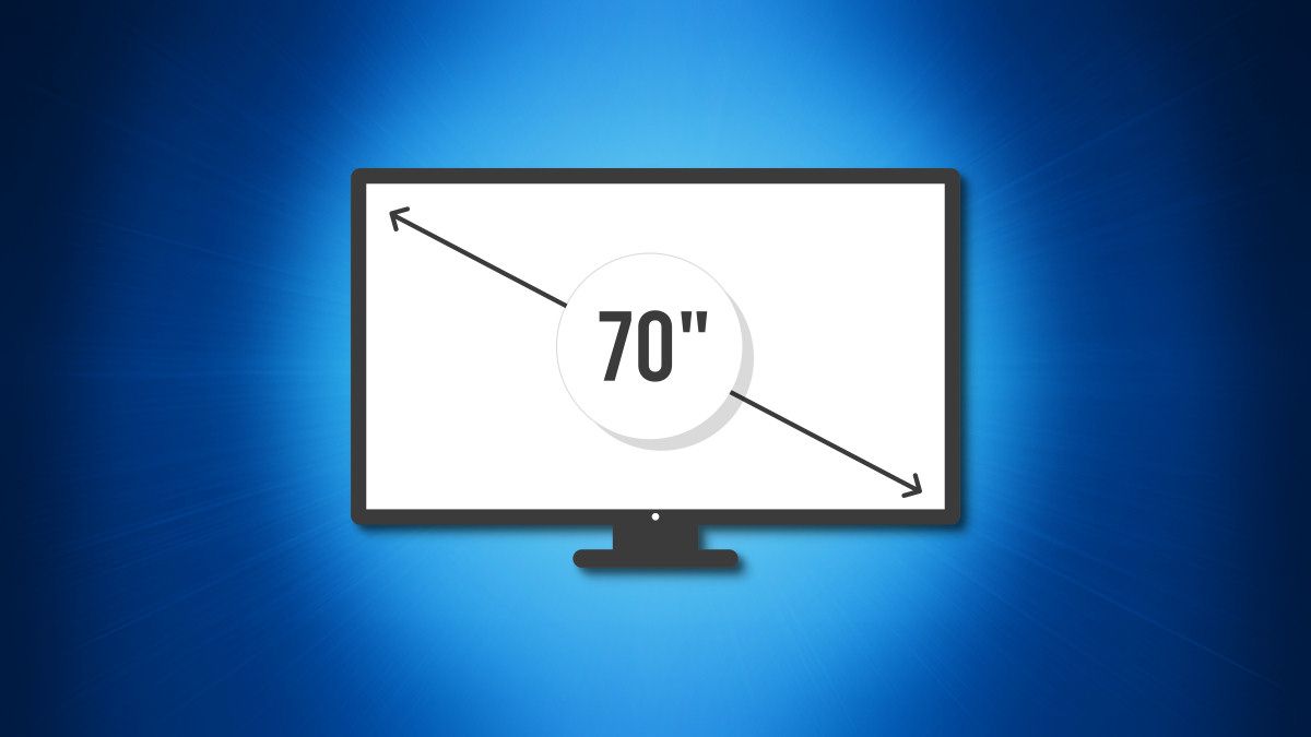Measuring the Diagonal Dimensions of a TV set