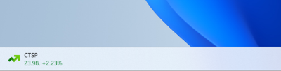 Windows 11 stocks widget screenshot