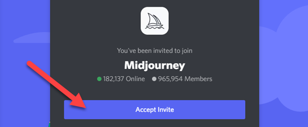 Click "Accept Invite."