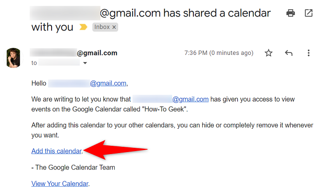 How to Share a Google Calendar