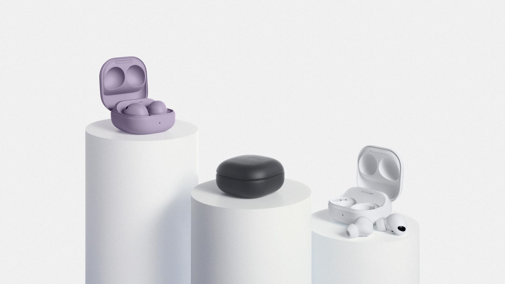 Galaxy Buds 2 Pro in three colors