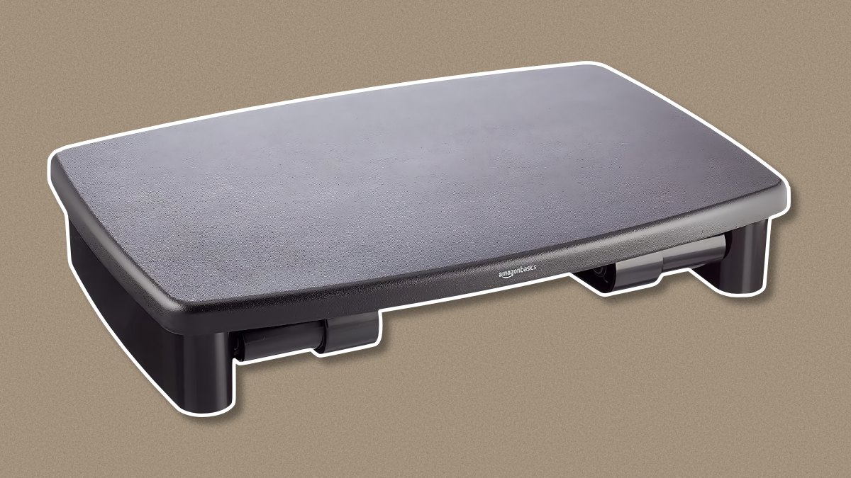 Amazon Basics Adjustable Computer Desk Stand Product Image
