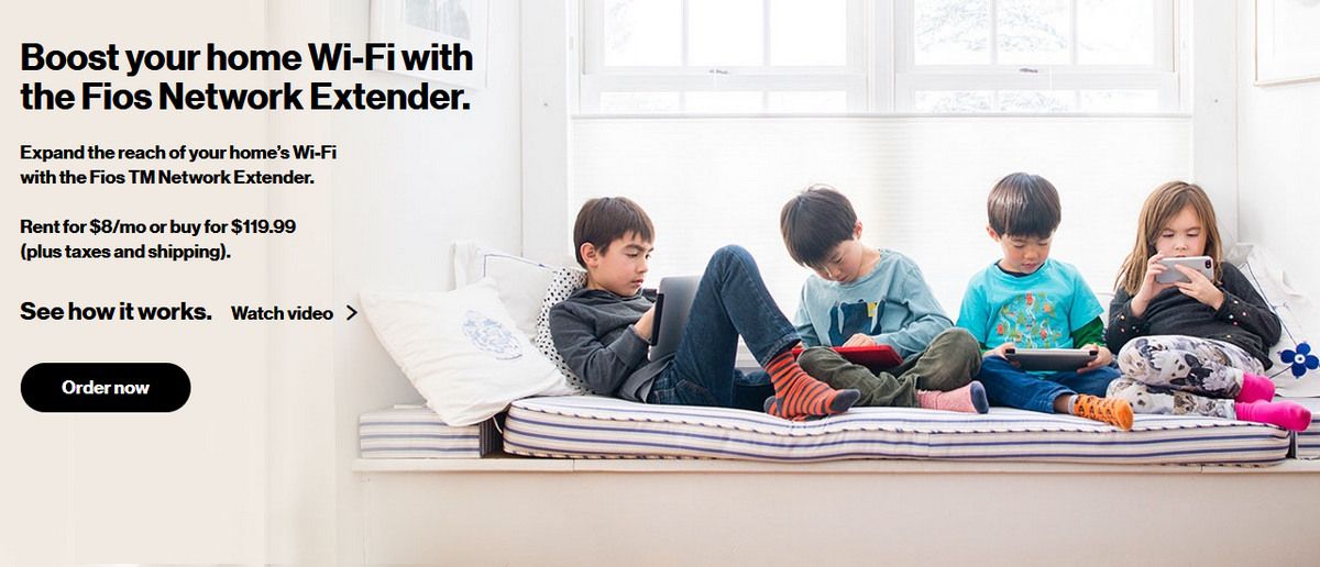 An  for Verizon&rsquo;s Wi-Fi extender program.