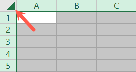 Select All button for an Excel sheet