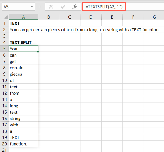 How to Split and Extract Text in Microsoft Excel