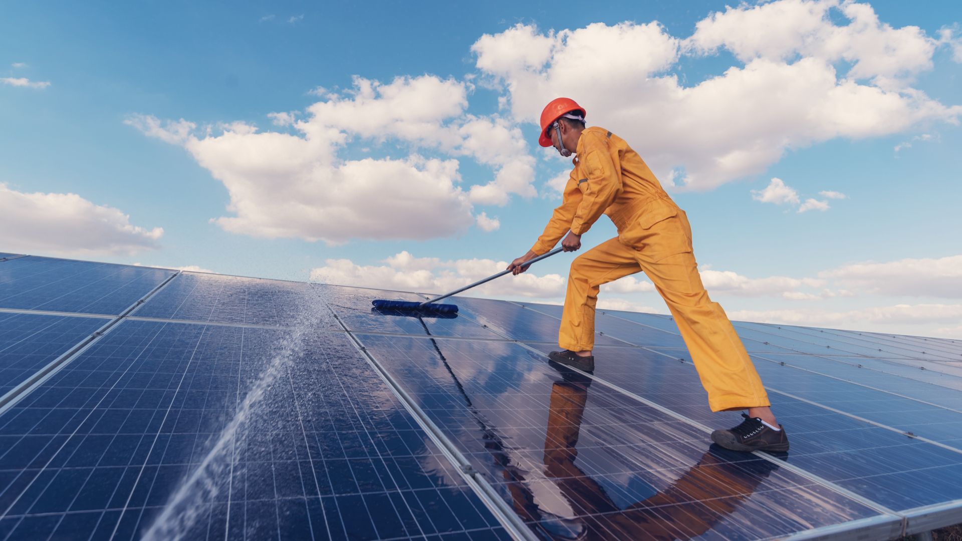 solar panel maintenance