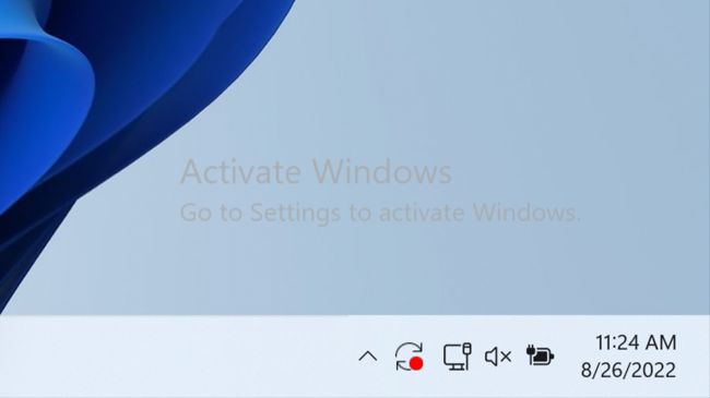 Activate Windows 11 notice