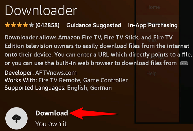 Choose &ldquo;Download.&quot;