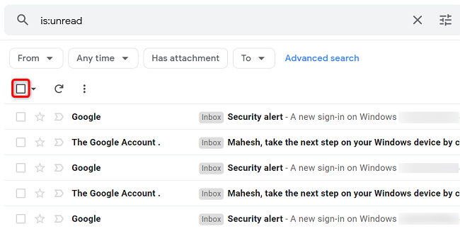 How To Delete All Unread Emails In Gmail
