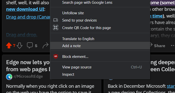 Chrome's "Add a Note" function.