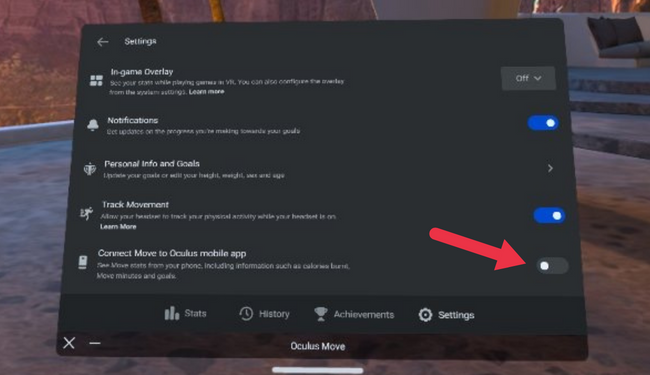Connecting the Move app to Quest Mobile App