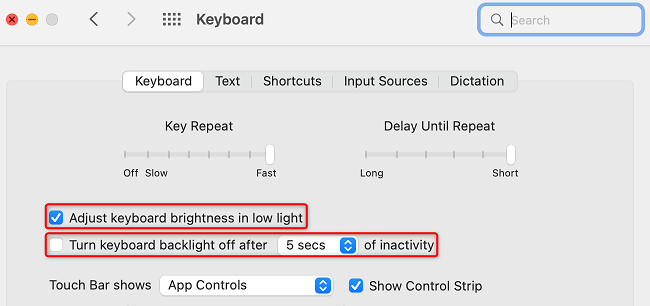 Intelligently control a Mac's keyboard backlight.
