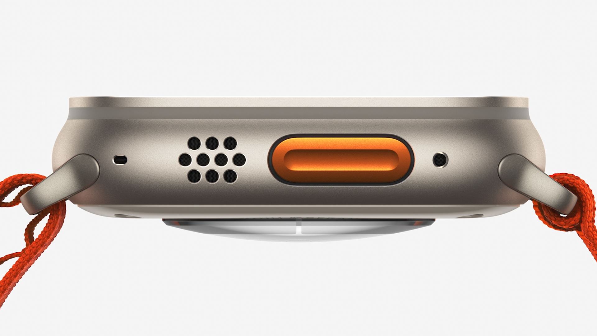 Apple Watch Ultra&rsquo;s large speakers.