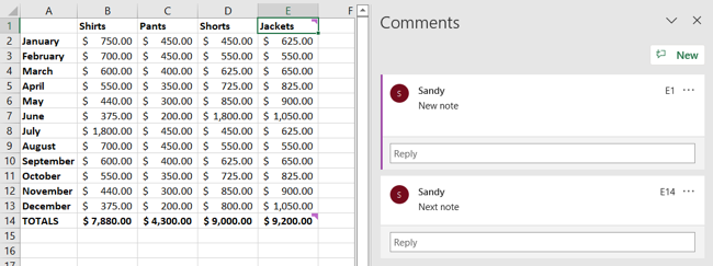 How to Add, Edit, Show, and Convert Notes in Microsoft Excel