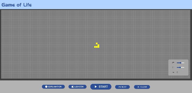 Game of life in browser