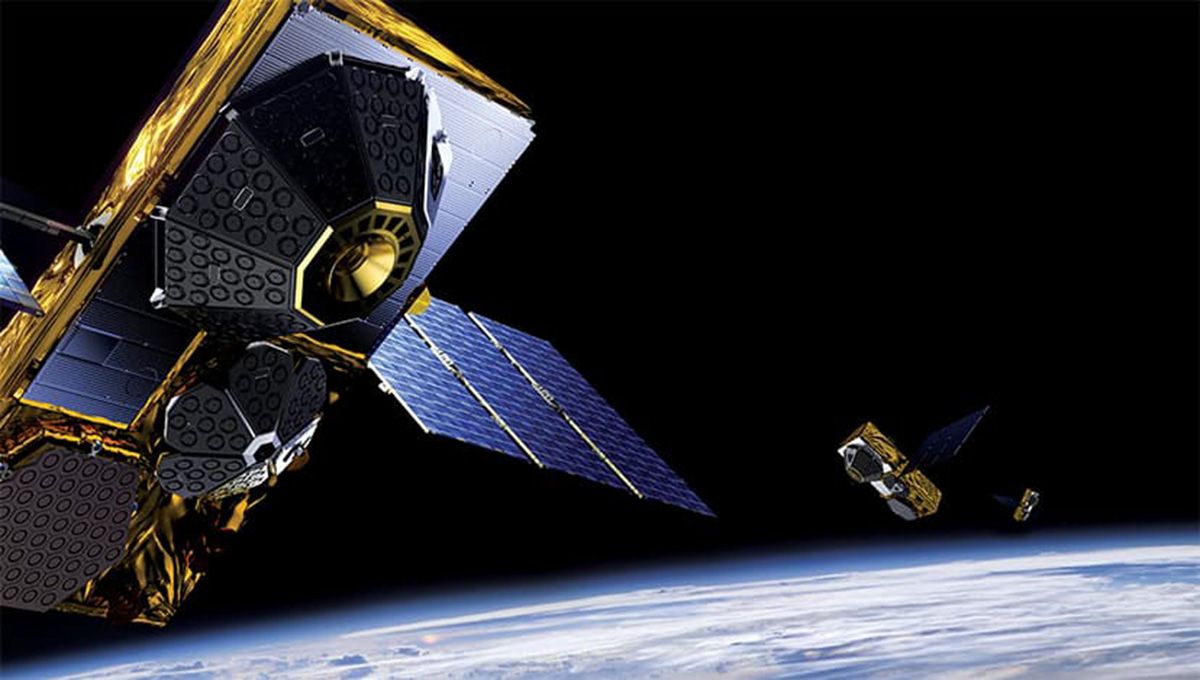 Globalstar satellite render image