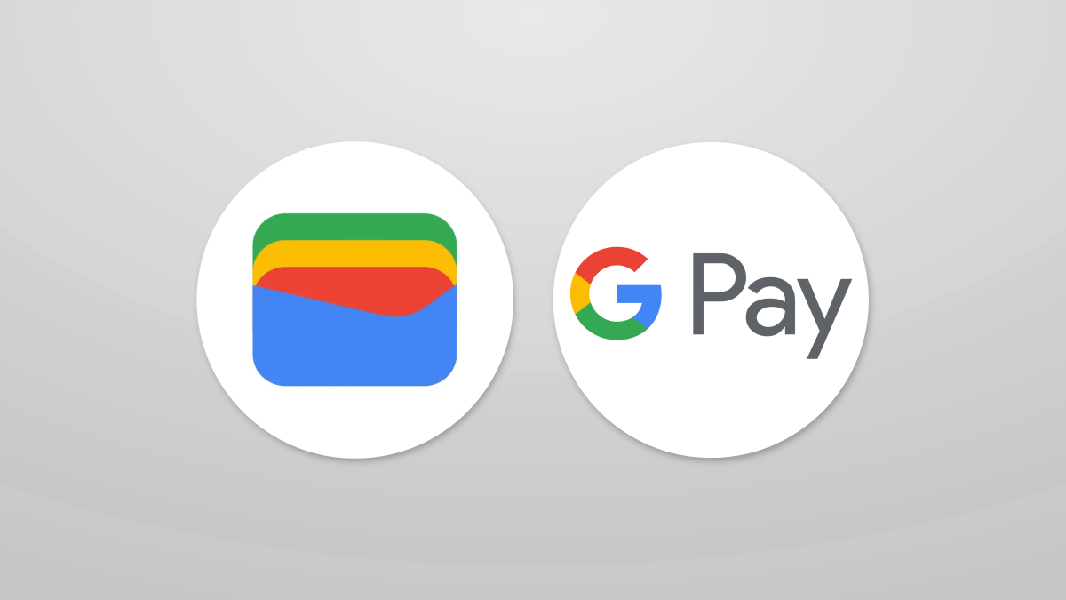 Google Wallet and Google Pay icons.