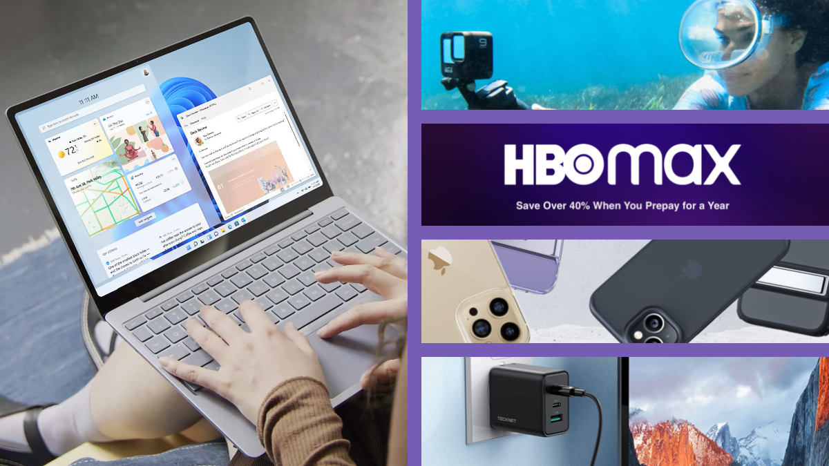 How-To Geek Deals featuring Microsoft, GoPro, HBO Max, TORRAS, and TECKNET