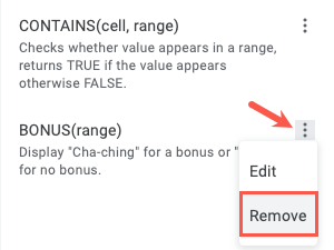 Remove a Named Function