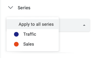 Select a chart Series