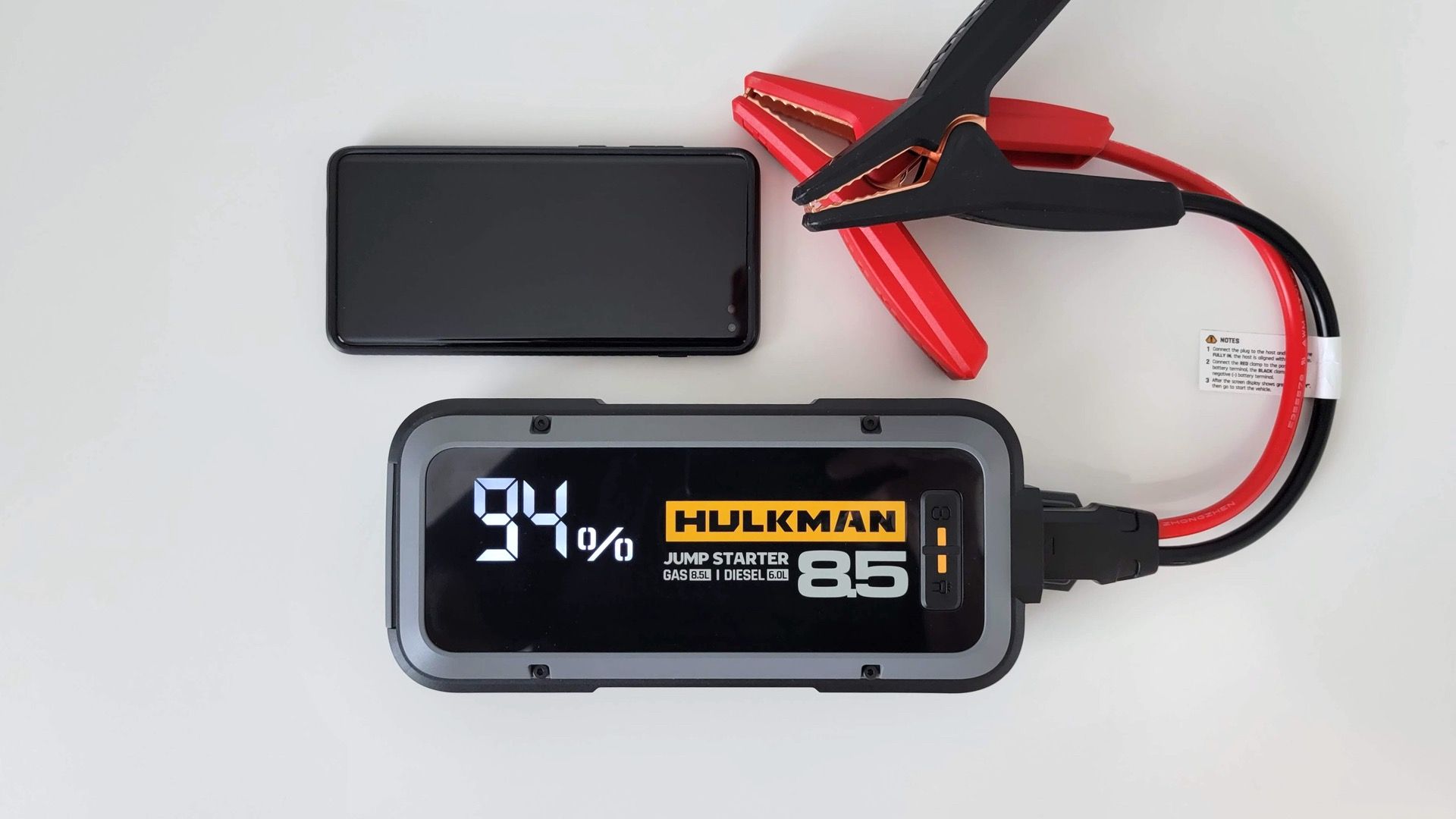 Deals: HULKMAN Alpha 85 2000A Jump Starter - Geeky Gadgets
