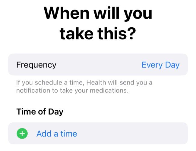 Track medications in iOS 16