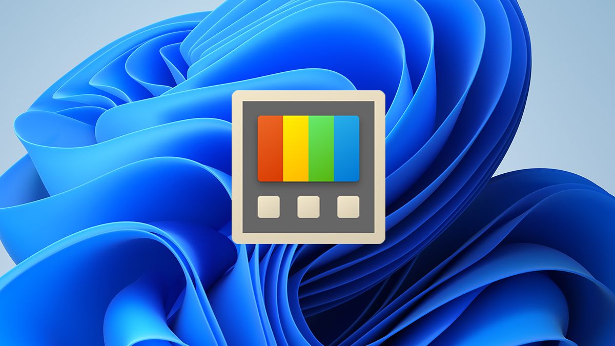 PowerToys Icon over Windows 11 background. Header image.