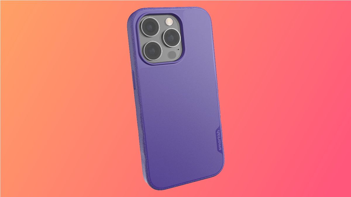 Smartish Gripmunk on pink background