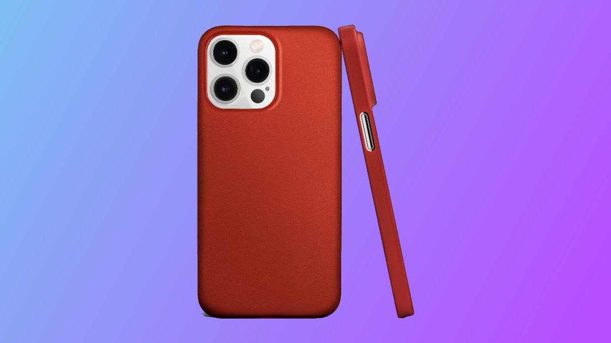 totallee Thin case on blue and purple background