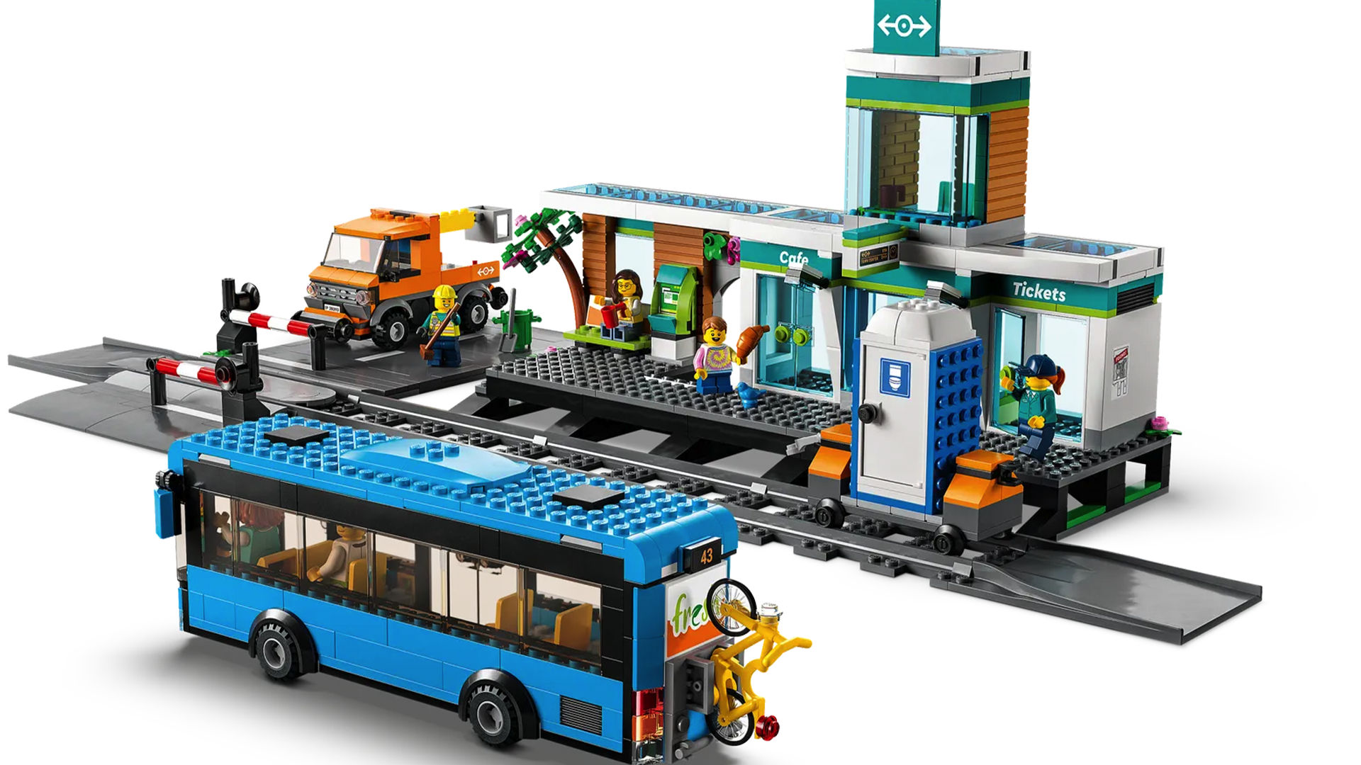 Lego train station discount set