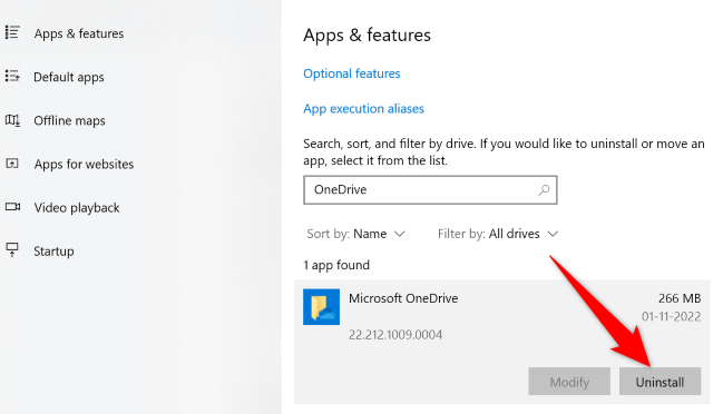 Choose &quot;Uninstall.&quot;