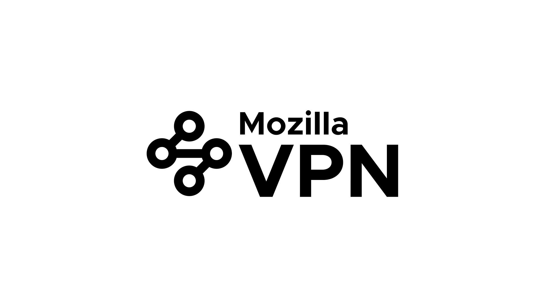 Mozilla VPN on a white background