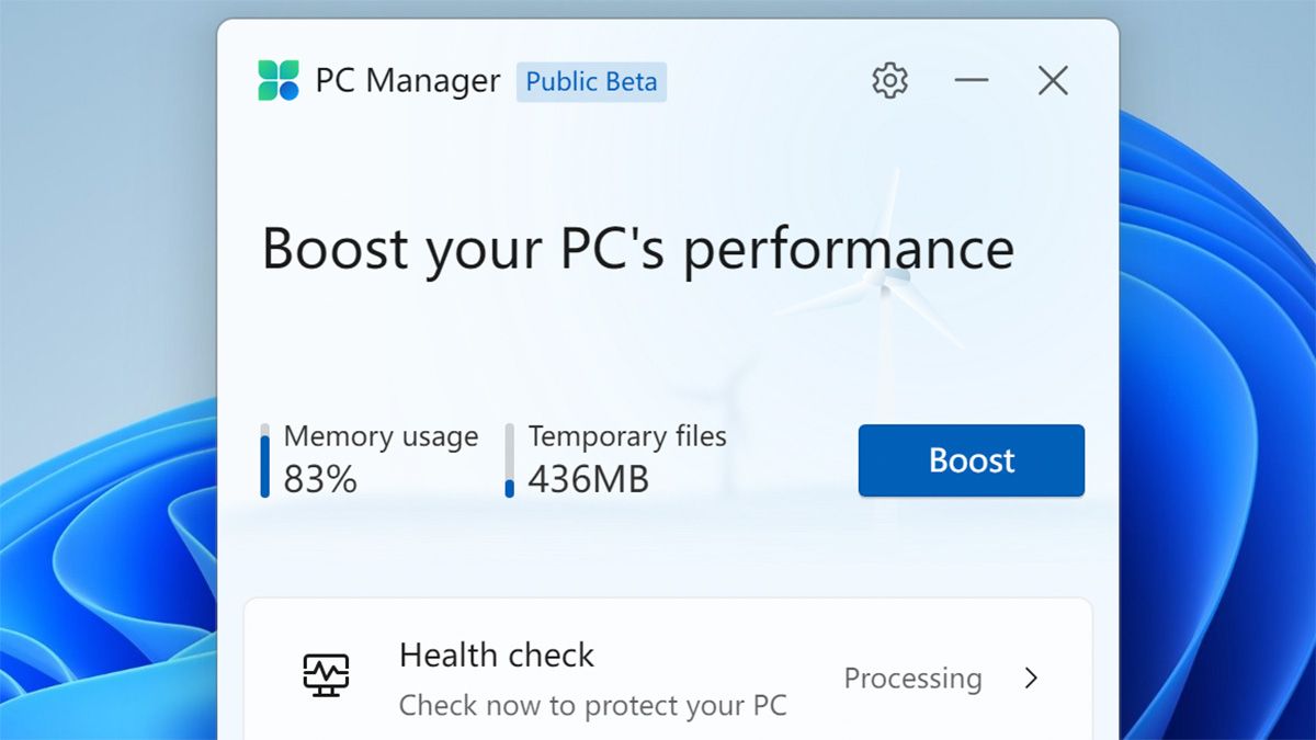 PC Manager screenshot